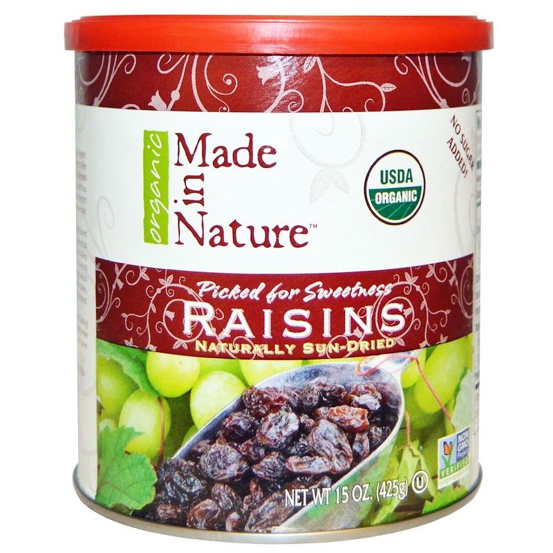 Made in Nature, Organic, Raisins, 15 oz (425 g) iHerb