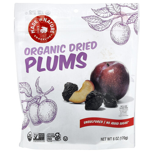 Made in Nature, Organic Dried Plums, 6 oz (170 g)