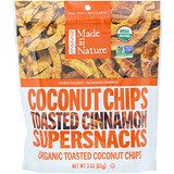 Отзывы о Органические кокосовые чипсы с корицей, Supersnacks, 3 унц. (85 г)