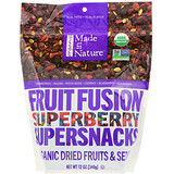Made in Nature, Органический продукт, Fruit Fusion, Superberry Supersnacks, 340 г отзывы