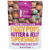 Made in Nature, Organic Figgy Pops, Nutter & Jelly Supersnacks, 3.8 oz (108 g)