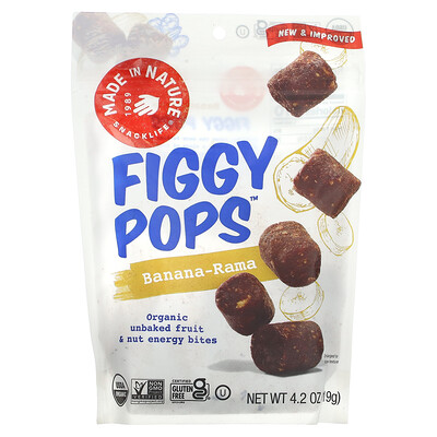 

Made in Nature, Figgy Pops, Banana-Rama, 4.2 oz (119 g)