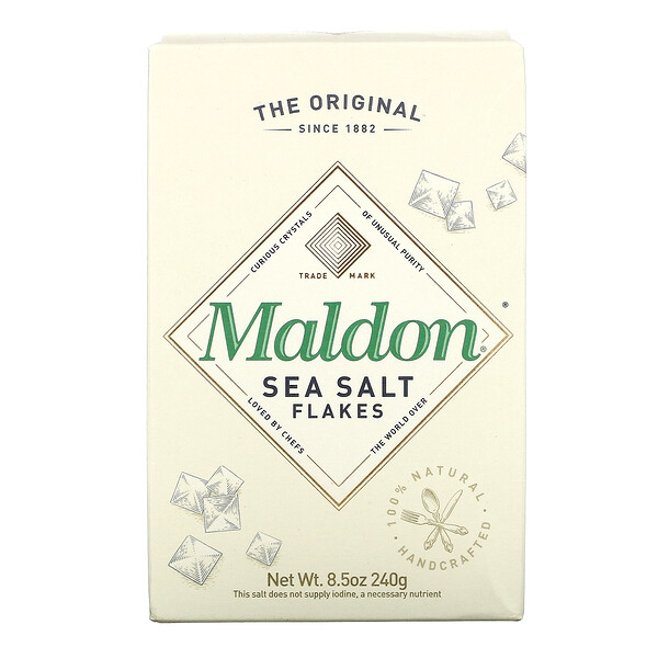Maldon, 海塩フレーク、240g（8.5オンス）