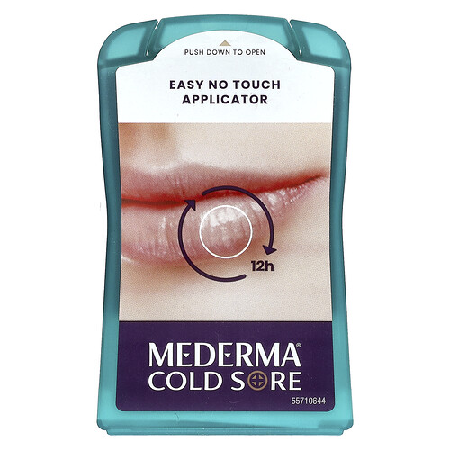 Mederma, Cold Wunde, Discreet Healing Patch, Pflaster zur Heilung von Fieberbläschen, 15 Pflaster