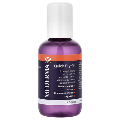 Product Image for Mederma, Quick Dry Oil , 2 fl oz (60 ml)
