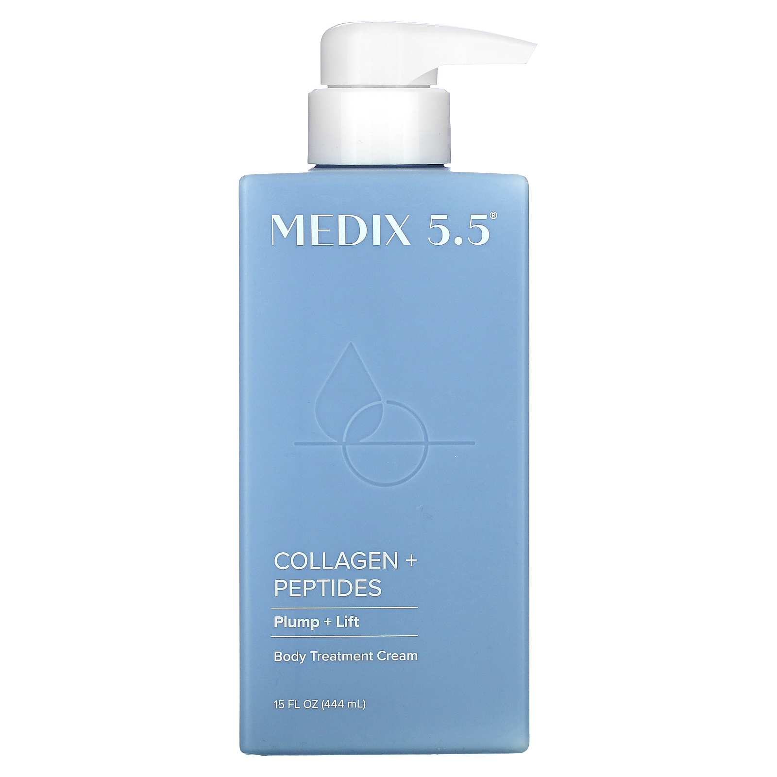 Medix 5.5, Body Treatment Cream, Collagen + Peptides, 15 fl oz (444 ml)