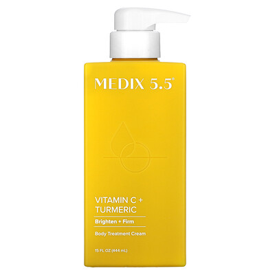 

Medix 5.5 Body Treatment Cream Vitamin C + Turmeric 15 fl oz (444 ml)