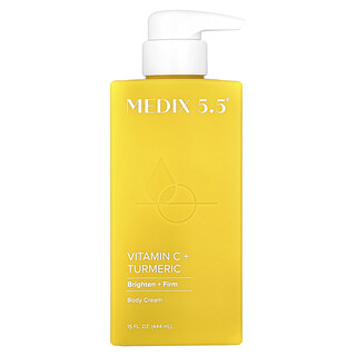 Medix 5.5, Crema corporal, Vitamina C y cúrcuma, 444 ml (15 oz. líq.)