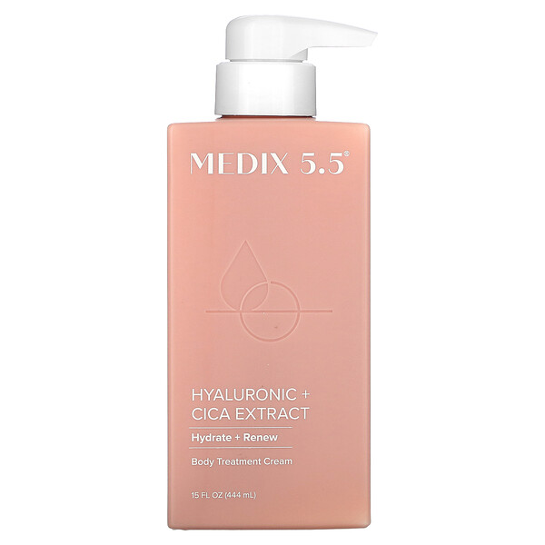 Medix 5.5, Body Treatment Cream, Hyaluronic + Cica Extract, 15 fl oz