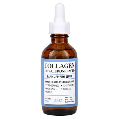 Medix 5.5 Collagen + Hyaluronic Acid, Rapid Lift + Firm Serum, 1.75 fl oz (52 ml)