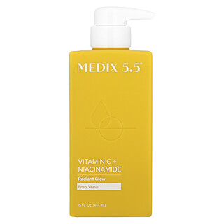 Medix 5.5, Suihkugeeli, säteilevä hehku, C-vitamiini + niasiiniamidi, 444 ml