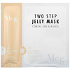 Meg Cosmetics, Two Step Jelly Beauty Mask, Firming and Radiance, 1 Set