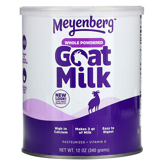 Meyenberg Goat Milk, Leche de cabra entera en polvo, 340 g (12 oz)