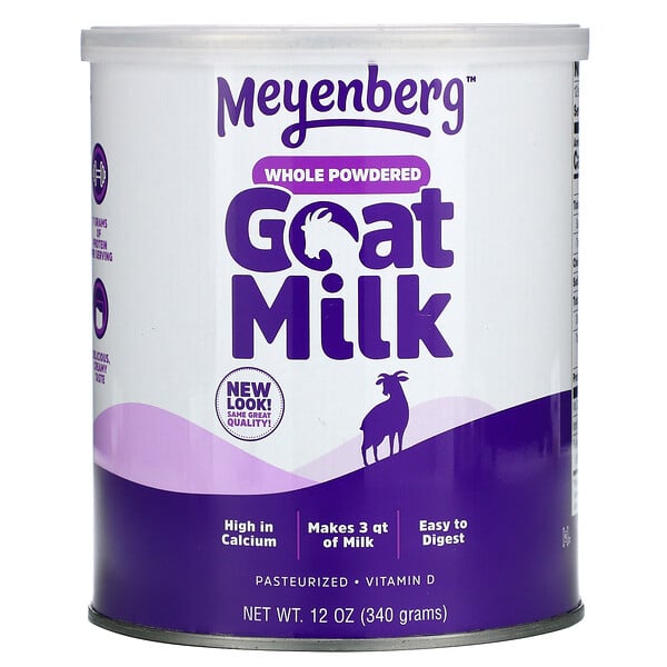Meyenberg Goat Milk‏, حليب ماعز مسحوق كامل الدسم، 12 أونصة (340 جم)