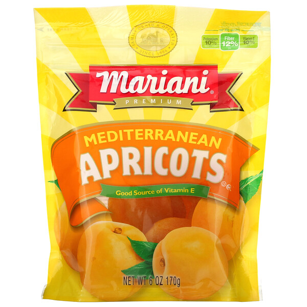 Mariani Dried Fruit, Premium, Mediterranean Apricots, 6 oz (170 g)