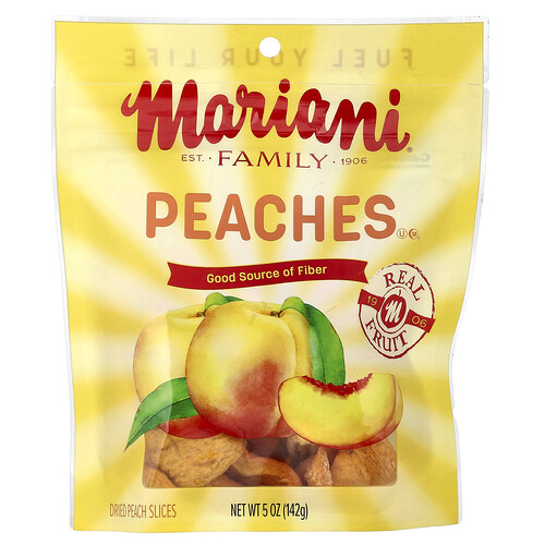 Mariani Dried Fruit, Family, Peaches, 5 oz (142 g)