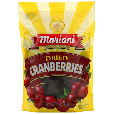 

Mariani Dried Fruit Сушеная клюква премиального качества 142 г (5 унций)