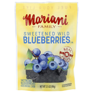 Mariani Dried Fruit, Mirtilos Silvestres Adoçados, 99 g (3,5 oz)