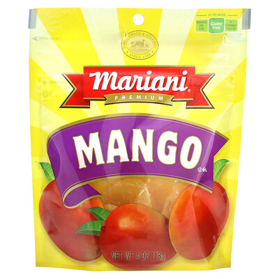 

Mariani Dried Fruit Premium Mango 4 oz (113 g)