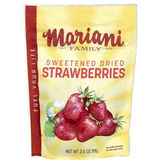 Mariani, Fresas deshidratadas endulzadas, 99 g (3,5 oz)