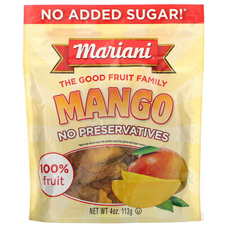 Mariani Dried Fruit, マンゴー、113g（4オンス）