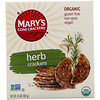Mary's Gone Crackers, Orgânico, Crackers de Ervas, 184 g (6,5 oz)