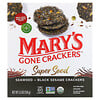 Mary's Gone Crackers, Super Seed Crackers, Seaweed & Black Sesame, Meeresalgen und schwarzer Sesam, 155 g (5,5 oz.)