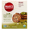 Mary's Gone Crackers, مقرمشات البذور الفائقة، بالريحان والثوم، 5.5 أونصة (155 جم)