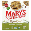 Mary's Gone Crackers(メアリーズゴーンクラッカーズ), Super Seed（スーパーシード）クラッカーズ、ローズマリー、141g（5オンス）