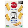 Mary's Gone Crackers, Galletas Real Thin, sal marina, 141 g (5 oz)