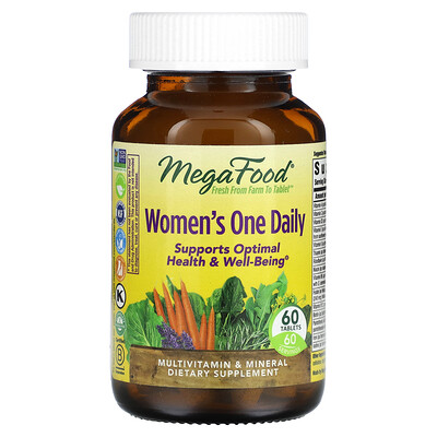 

MegaFood Women’s One Daily 60 Tablets