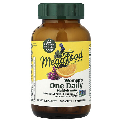 Megafood Women's One Daily MultiVitamin, 90 Tablets