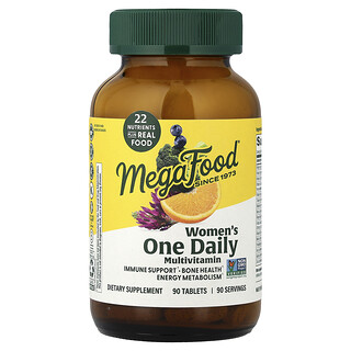 MegaFood, Women's One Daily MultiVitamin, 90 таблеток