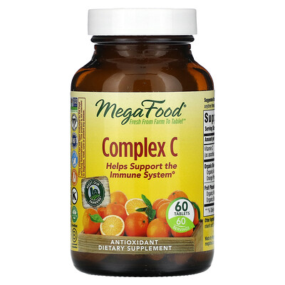 

MegaFood Complex C 60 Tablets