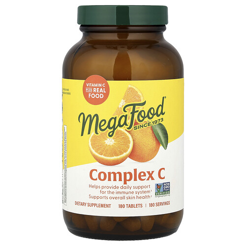 MegaFood, Complejo C, 180 comprimidos