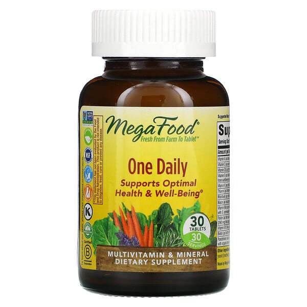 MegaFood, One Daily, 30 Tablets