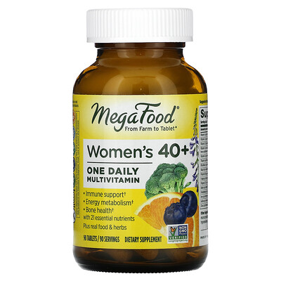 

MegaFood Women's 40+ One Daily 90 Tablets