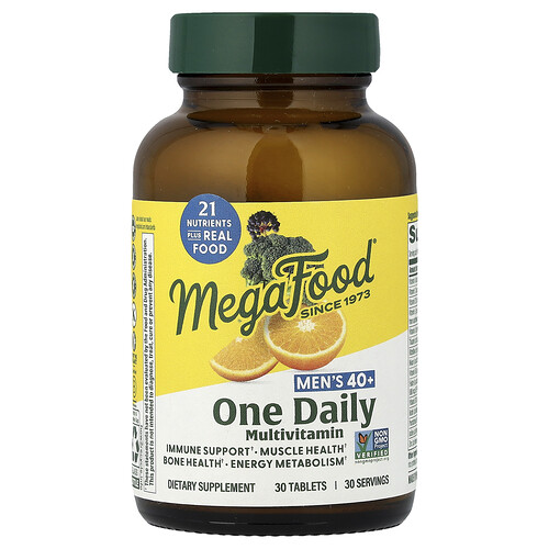 Megafood Men 40+ One Daily Multivitamin, 30 Tablets