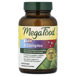 MegaFood, 儿童 B 族维生素复合物，30 片迷你片