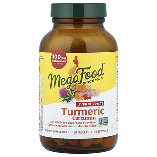 MegaFood, Turmeric Curcumin, 90 Tablets