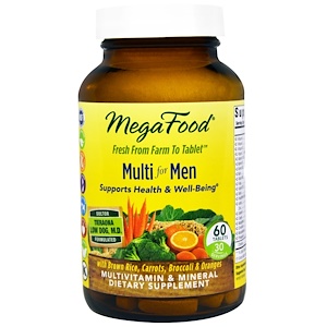 MegaFood, Мультивитамин для мужчин, 60 таблеток