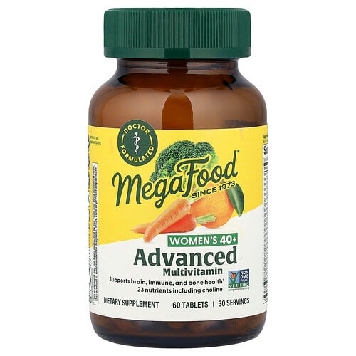 Megafood Women's 40+, Advanced Multivitamin, 60 Tablets