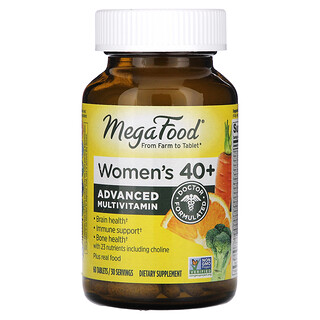 MegaFood, 女性 40+ 複合維生素，60 片