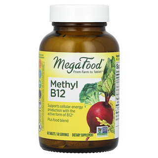MegaFood, Metil B12, 60 compresse