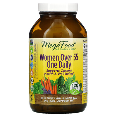 

MegaFood Women Over 55 One Daily 120 Tablets