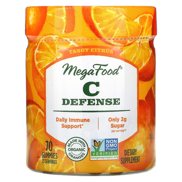 C Defense, Tangy Citrus, 70 Gummies