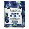 MegaFood, Мультивитамины для мужчин, дикая голубика, 60 жевательных таблеток