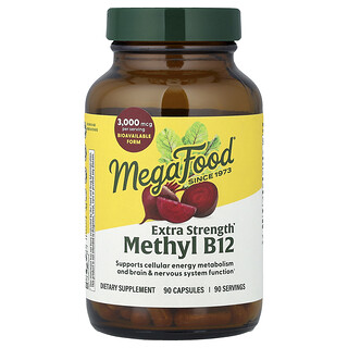 MegaFood, Methyl B12, 90 capsules