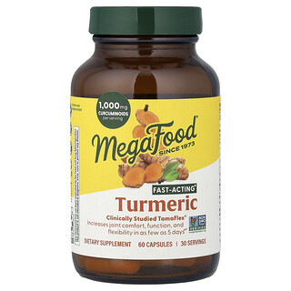 MegaFood, Curcuma, 60 capsules