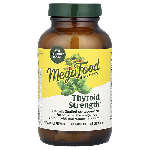 MegaFood, Schilddrüsenstärke™, 90 Tabletten